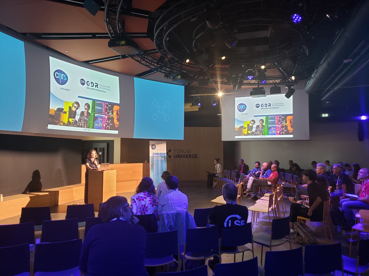 Journées GDR Sécurité Informatique Journées GDR Sécurité Informatique